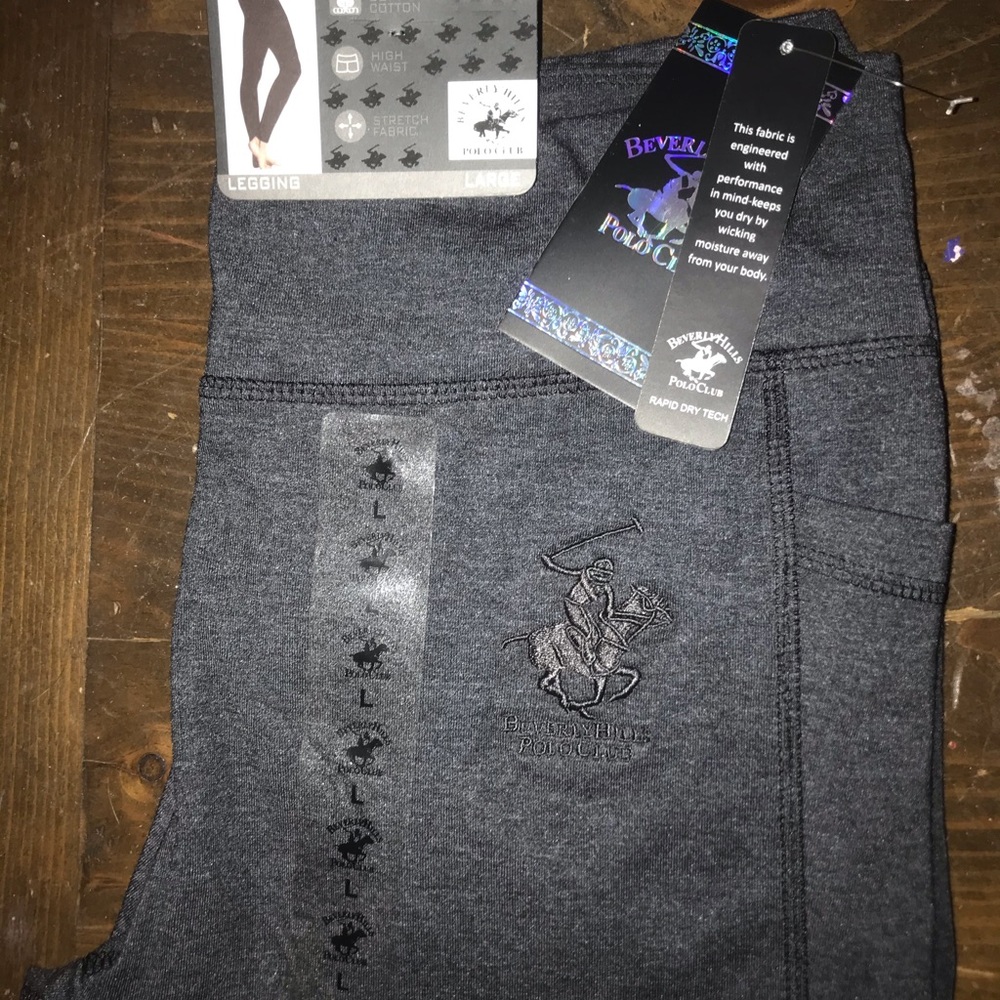 Grey Polo leggings